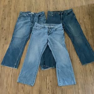 Lot of 3 Men’s American Eagle Jeans